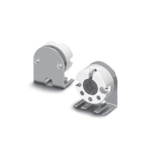 Lamp holders for fluorescent tubes